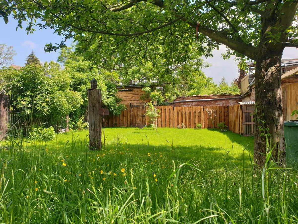Ferienhof Gruene Kuh Elsteraue Exterior foto